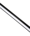 Zwarte eettafellamp 126cm - 18W LED, 2800K, incl. draadophanging