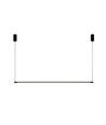 86cm dimbare eettafellamp - Zwart, 11W LED, incl. draadophanging