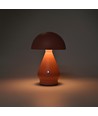 Oplaadbare LED tafellamp - Roze, Ø15cm, 22cm hoog, touch dimbaar, 3-in-1, IP20 binnen