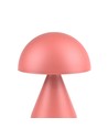 Oplaadbare LED tafellamp - Roze, Ø15cm, 22cm hoog, touch dimbaar, 3-in-1, IP20 binnen