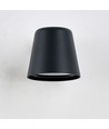 Avero GU10 wandlamp - Zwart, IP65, binnen/buiten, zonder lichtbron