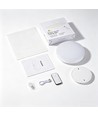 Oplaadbare LED plafondlamp met sensor - Magnetronsensor, Ø20cm, 6W, CCT, Wit