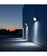 150W LED Breedstraler, Slimline - 135lm/W, CREE chip, IP65, zwarte behuizing, 6 jaar garantie