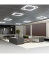 60x60 LED Octagon Borderline paneel, 72W - 6500K, Dual Lifud driver, flikkervrij