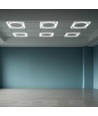 60x60 LED Octagon Borderline paneel, 72W - 6500K, Dual Lifud driver, flikkervrij