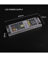 200W / 24V DC voeding voor LED strips - 8.25A, IP20, Slim design