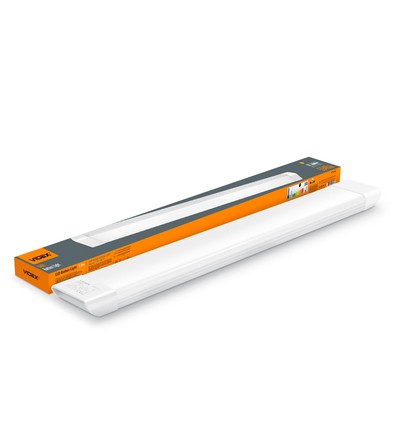 120cm 54W compleet LED armatuur - 5000K, wit, lichtrail