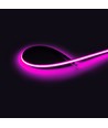 5m 9W/m Paarse Slim COB strip - 230V, IP67 waterdicht, 296 LED, inkortbaar per 10cm