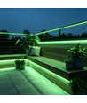 5m 9W/m Groene Slim COB strip - 230V, IP67 waterdicht, 296 LED, inkortbaar per 10cm
