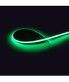 5m 9W/m Groene Slim COB strip - 230V, IP67 waterdicht, 296 LED, inkortbaar per 10cm