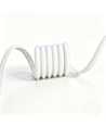 5m 9W/m Gele Slim COB strip - 230V, IP67 waterdicht, 296 LED, inkortbaar per 10cm