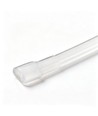 5m 9W/m Gele Slim COB strip - 230V, IP67 waterdicht, 296 LED, inkortbaar per 10cm