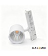 30W 3-fasen dimbare RA90 spanningsrail spot - 170lm/w, wit, CASAMBI