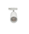 10W 1-fase RA95 spanningsrail spot - Wit, 1F2W