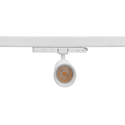 10-14W 3-fasen CCT Triac spanningsrailspot - RA93, instelbare CCT & Watt, wit