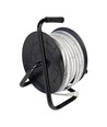 25m LED-strip rol 8W/m - 120 LED/m, IP65, 4000K, 600lm/m, 8mm breed