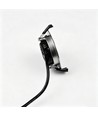 7W Ø8,3cm DimToWarm+CCT inbouwspot dimbaar RA96 - Gat: Ø6,8 cm, Geborsteld staal