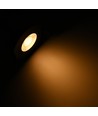 7W Ø8,3cm DimToWarm+CCT inbouwspot dimbaar RA96 - Gat: Ø6,8 cm, Geborsteld staal