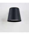 6 st. Avero GU10 Wandlamp Zwart - IP65, zonder lichtbron
