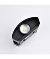 6 st. 2W CURVE wandlamp - IP65, zwart, up/down, buiten, incl. lichtbron