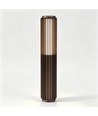 FYRON Bollard tuinlamp, Coffee - E27, 61 cm, IP54 buiten, bolder