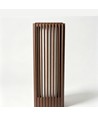 FYRON Bollard tuinlamp, Coffee - E27, 61 cm, IP54 buiten, bolderkar