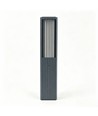 FYRON Bollard tuinlamp, Grijs - E27, 61 cm, IP54 buiten, bolder
