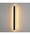 60cm wandlamp - Zwart, vierkant, up/down, verstelbaar, binnen/buiten, IP65, incl. lichtbron