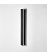 60cm wandlamp - Zwart, vierkant, up/down, verstelbaar, binnen/buiten, IP65, incl. lichtbron