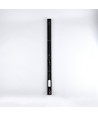 100cm langwerpige wandlamp - Zwart, vierkant, binnen / buiten, IP65, incl. lichtbron