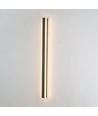100cm langwerpige wandlamp - Zwart, vierkant, binnen / buiten, IP65, incl. lichtbron