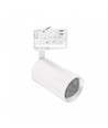 3-Fasen BASIC spanningsrail set - 2m, Wit, 5-Spot, GU10, excl. lichtbron