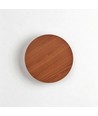 Ø30cm wandlamp - Donker hout, 6W, 2700K, IP20