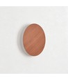 Ø30cm wandlamp - Donker hout, 6W, 2700K, IP20