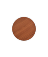 Ø30cm wandlamp - Donker hout, 6W, 2700K, IP20