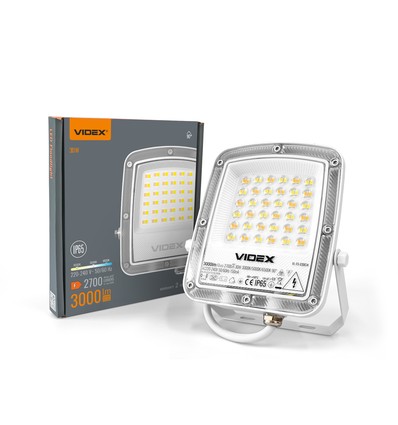 30W LED-breedstraler CCT - IP65, 3-in-1 lichtkleur, buiten, werklamp