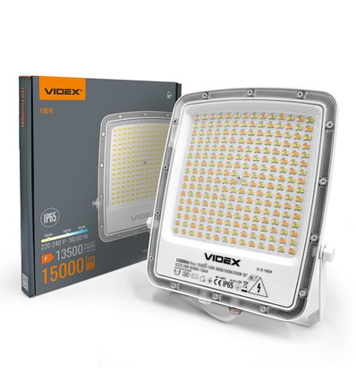 150W LED breedstraler CCT - IP65, 3 lichtkleuren, buiten
