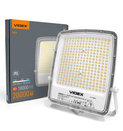 200W LED-bouwlamp - CCT, IP65, buiten, werklamp