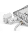 30W LED-breedstraler met sensor - CCT, IP65, PIR-bewegingssensor, zwarte behuizing