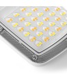30W LED-breedstraler met sensor - CCT, IP65, PIR-bewegingssensor, zwarte behuizing