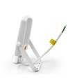 30W LED-breedstraler met sensor - CCT, IP65, PIR-bewegingssensor, zwarte behuizing
