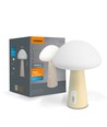 Oplaadbare Mushroom LED Tafellamp - RGB + 3000K, Koud Wit, Draagbaar