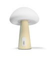 Oplaadbare Mushroom LED Tafellamp - RGB + 3000K, Koud Wit, Draagbaar