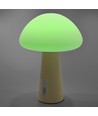 Oplaadbare Mushroom LED Tafellamp - RGB + 3000K, Koud Wit, Draagbaar