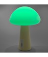 Oplaadbare Mushroom LED Tafellamp - RGB + 3000K, Koud Wit, Draagbaar