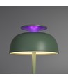 Oplaadbare LED bureaulamp met white noise - Neutraal wit + RGB, groen, incl. lichtbron