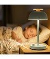 Oplaadbare LED bureaulamp met white noise - Neutraal wit + RGB, groen, incl. lichtbron