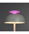 Oplaadbare LED bureaulamp met white noise - RGB+W, neutraal wit, draagbaar