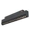 7W SHIFT LED railspot, 48V - RA90, 3000K, 35 graden, verstelbaar, zwart