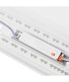 150cm 36W Limea Comfort LED armatuur - 3CCT, UGR19, IP20, wit, 1500x170x60mm
